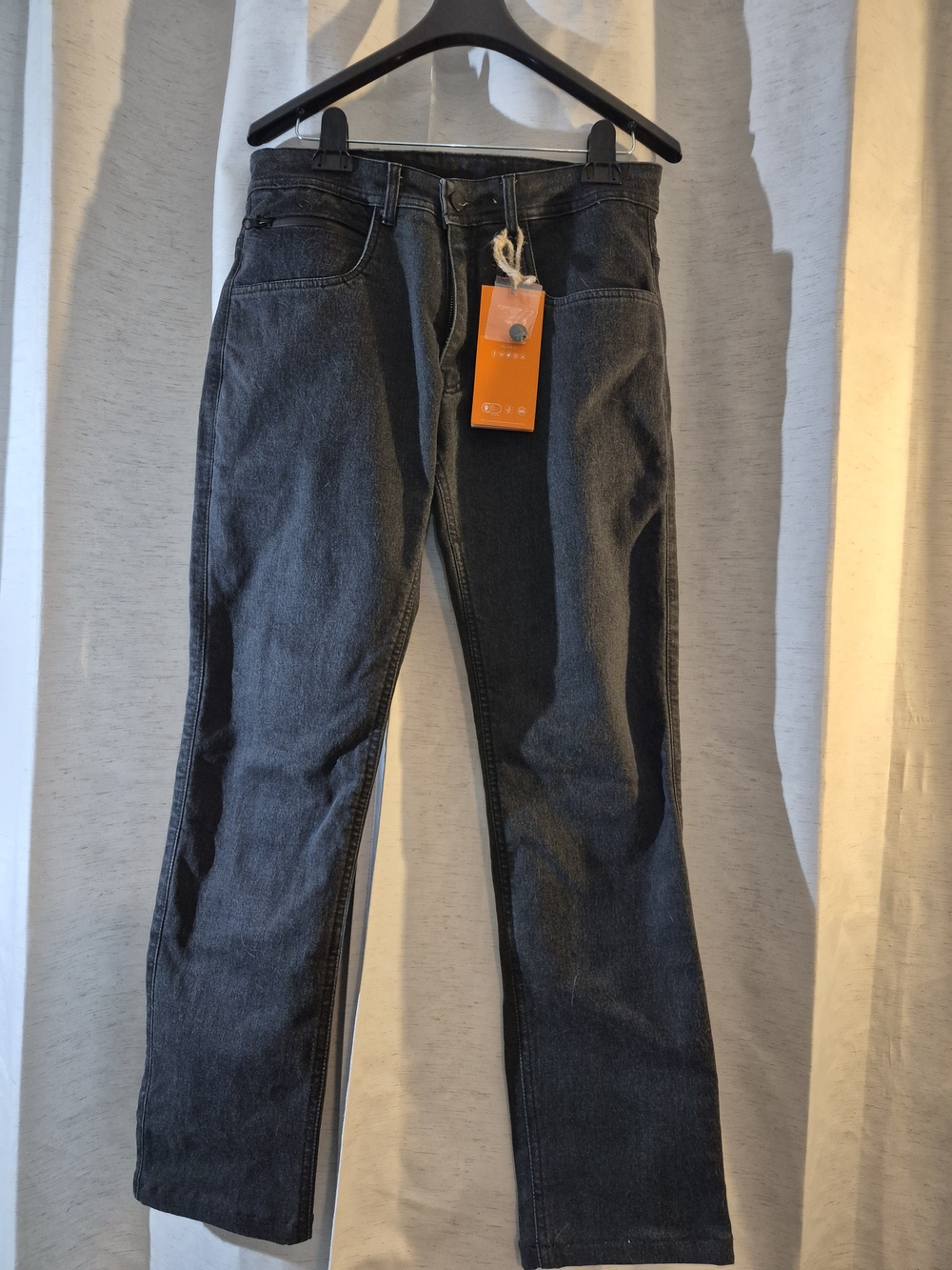 Street Brawl Black Jeans D30 for Men in size 29 feature a solid black color